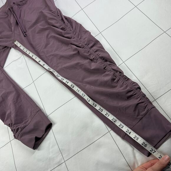 Athleta Pants Womens 2 Purple Altitude Jogger Drawstring Athleisure Gym Travel - Picture 10 of 12